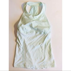 Lululemon Pastel Green Racerback Top